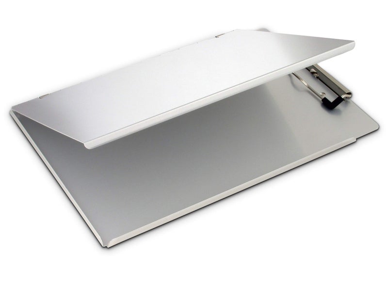 Saunders Recycled Aluminum Portfolio Clipboard â€“ Letter Size File Holder with Privacy Cover. School Supplies - Image 3